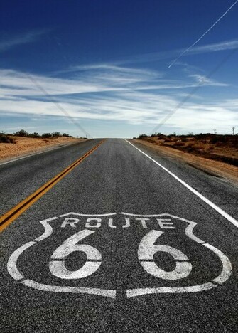Route On The Road Again Wall Mural Photo Wallpaper Photowall