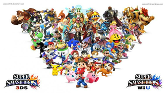 Super Smash Bros Wii U 3ds Wallpaper By Seancantrell