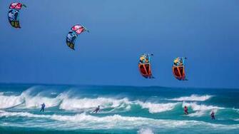 Kite Surfing Kiteboarding Adventure Sports HD Wallpaper