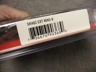 Factory Ruger Logos Gun Magazine W Extra Finger Extension Fits