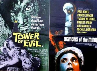 The Mind Double Bill Hammer Horror B Movie Posters Wallpaper Image