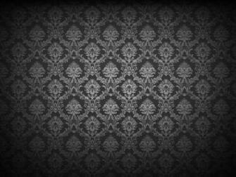 High Resolution Background Patterns Damask Wallpaper Black