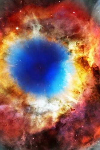 Helix Nebula iPhone HD Wallpaper