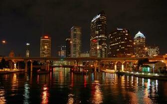 Wallpaper City Lights Night