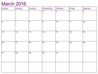 Best March Calendar Printable HD Wallpaper S Toxtox Link