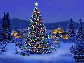 Christmas Tree Screensavers Happy Holidays