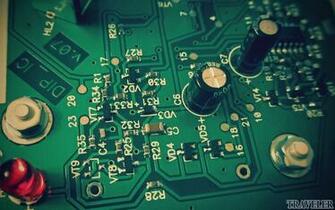Circuit Board iPhone Wallpaper