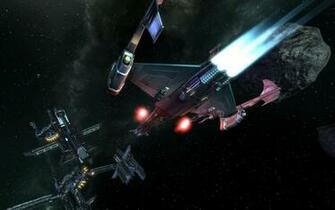Spaceship Wallpaper Background