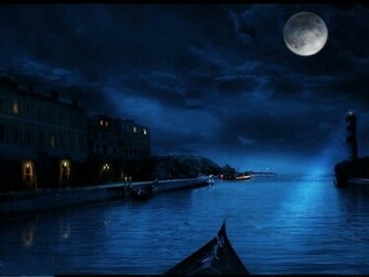 Midnight Blue Wallpaper Full HD Desktop Res