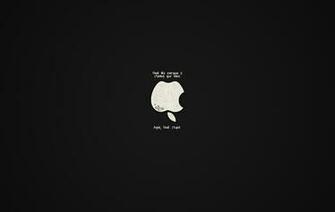 Mac Funny Apples Think Fanboys Apple Wallpaper Desktop