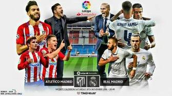 Atletico Madrid Real Wallpaper By Jafarjeef On