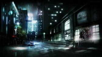 Urban Digital Art Artwork Photomanipulation Lapd Wallpaper
