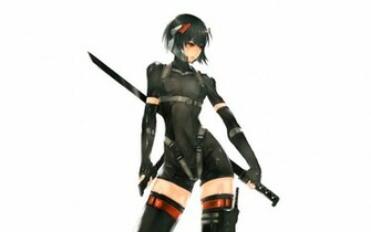 Sexy Samurai Girl Wallpaper