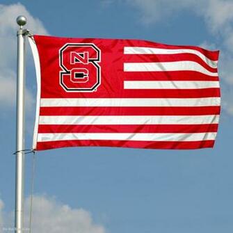 Nc State University Flag
