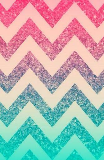 Chevron Wallpaper Glitter
