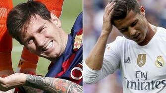 Liga Problemi Fisici Per Messi E Cristiano Ronaldo
