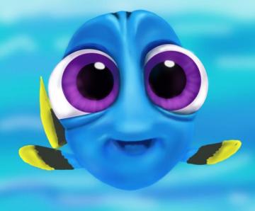 Draw Baby Dory From Finding Cute Easy Drawing