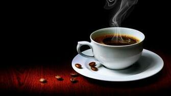 Cup HD Wallpaper Coffee Beans Desktop Wide