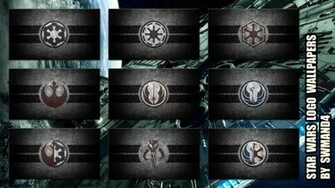Star Wars Logos Wallpaper By Swmand4