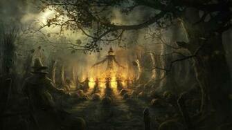 Scary Halloween Background