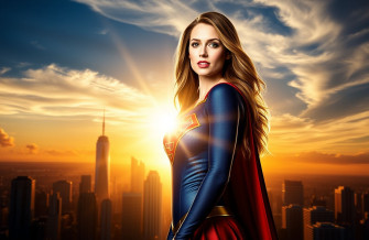 Megan Fox Supergirl Wallpaper