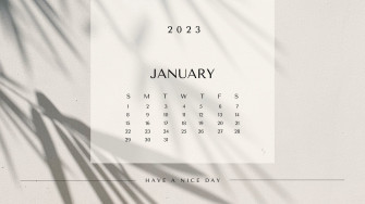 And Customizable January Templates