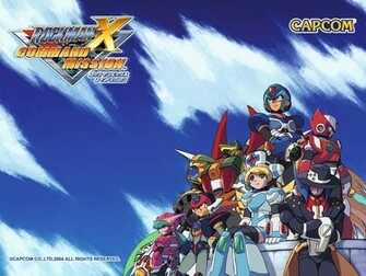 Mega Man X Command Mission Playstation Wallpaper Fonds D Cran