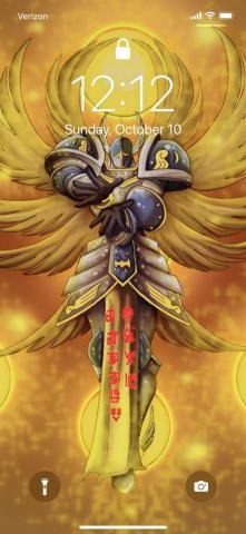 Logan Seraph Six On New Wallpaper Digimon