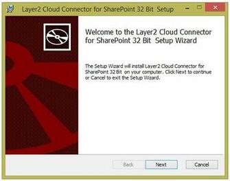 Layer2 Cloud Connector For Sharepoint Office Architecture