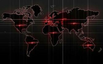 Central Intelligence Map Wallpaper