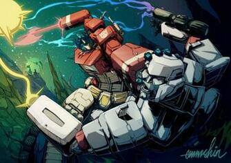 Optimus Prime Vs Megatron By Emmshin