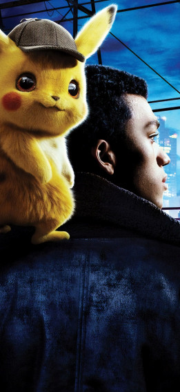 Movie Pok Mon Detective Pikachu American Justice Smith Phone HD Wallpaper