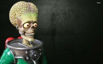 Mars Attacks Martian Wallpaper Movie