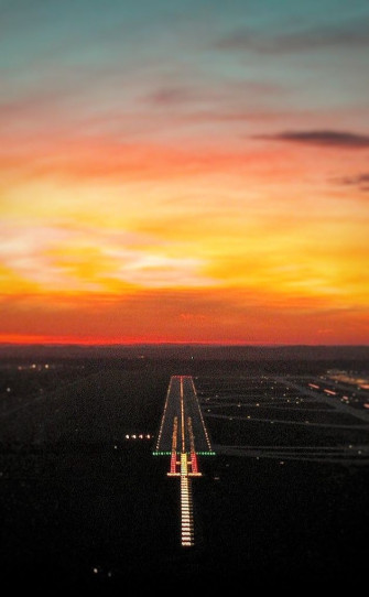 Runway Airplane Wallpaper Photography General