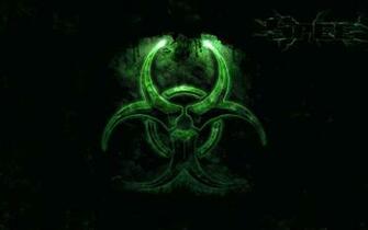 Green Biohazard Logo Wallpaper Symbol By Speeshul
