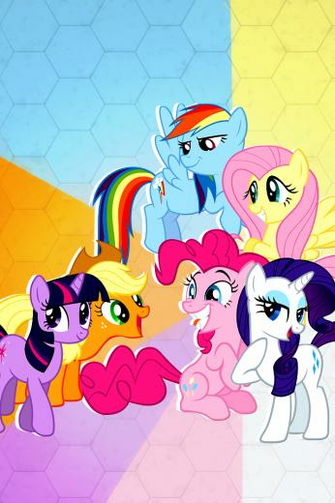 Colorful Pony iPhone Wallpaper 123mobilewallpaper