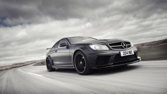 Black Cars Roads Automotive Royal Respect Mercedes Benz