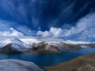 Deep Blue Sky Over Snow Mountain Screensaver Screensavers