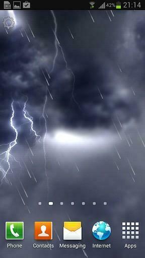Live Wallpaper Screenshots How Does It Look Lightning Storm