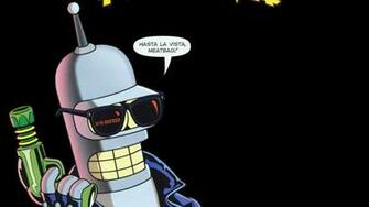 Futurama Bender Wallpaper Wallpoper