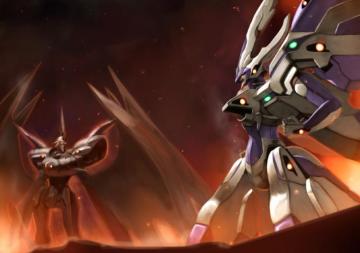 Xenogears Vs Original Weltall Mecha Know Your Meme