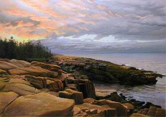 Maine Coast Beautiful Scenery Photography