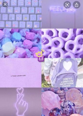 Purple Vibes Wallpaper iPhone Cute Libra Art Aesthetic
