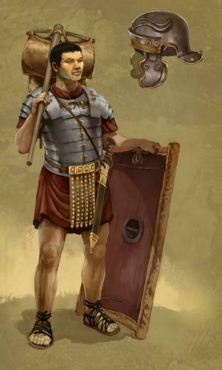 Roman Soldier By Jonhodgson