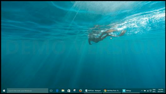 On Windows To Set Up The Slideshow Or Change Desktop Background