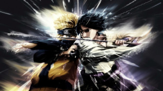 Naruto Vs Sasuke HD Wallpaper