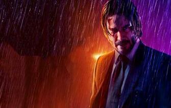Wallpaper Rain Keanu Reeves Parabellum John Wick