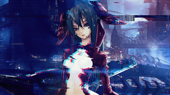 Digital Anime Girl Sci Fi 4k Wallpaper