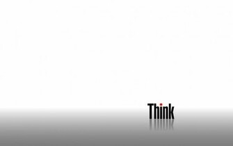 Think White Desktop Pc And Mac Wallpaper