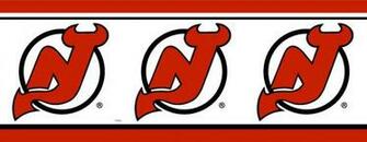 New Jersey Devils Wallpaper Border